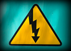 danger high tension logo