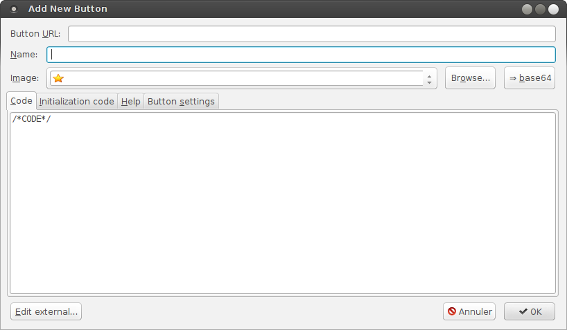 ajouter un nouveau bouton à Firefox avec Custom Buttons