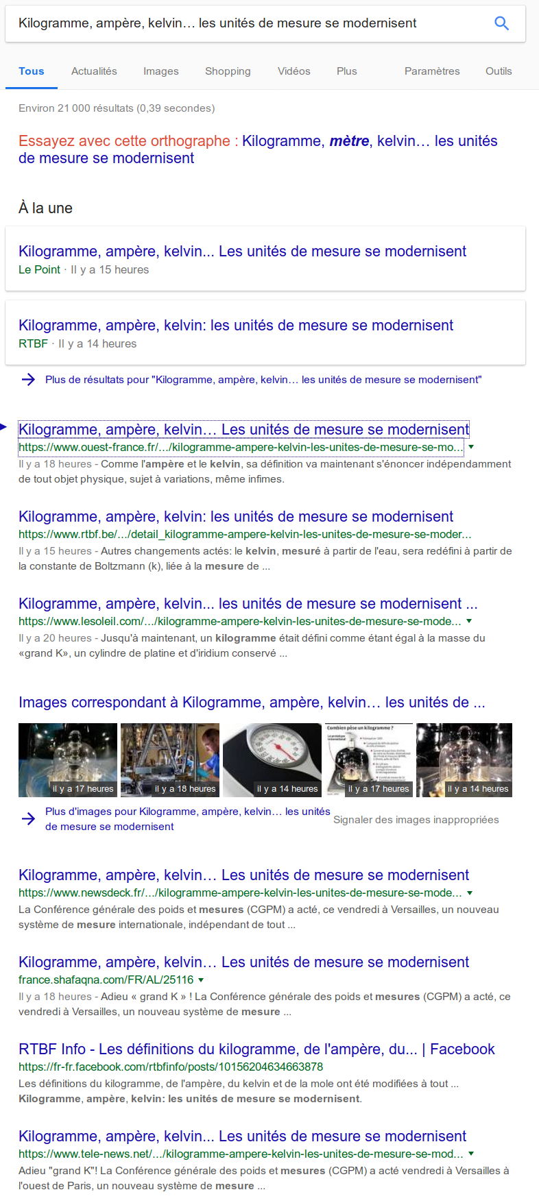 recopiage d’articles
