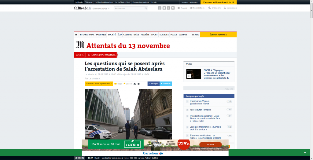 Le Monde sans plugins