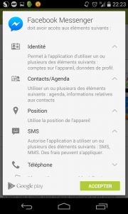 Le détail de ces rubriques