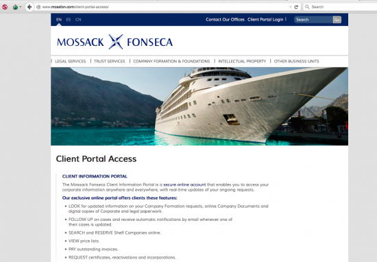Comme un espace clients "super secure"