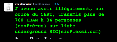 transmission illégale