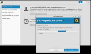 Patienter. Ça peut prendre du temps.